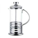 Cafeteira Francesa Em Inox Decorada 1 Litro Prensa Chaleira Café Expresso Grande