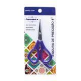 Tesoura Precisão 4 Ponta Reta Lanmax Lm-tc-121p