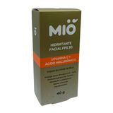 Hidratante Facial Mió Fps 30 Com Vitamina C E Ácido Hialurônico 40g