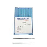 Agulha Cabo Fino Dbx1 Para Maquina De Costura Reta Industrial Numero 10