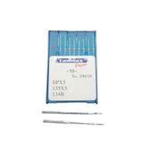 Agulha Cabo Grosso Dpx5 Para Maquina De Costura Reta Industrial Numero 16