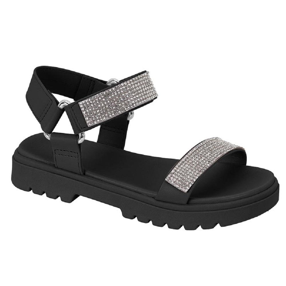 Sandalia Molekinha Ref 2344.135.9569 Preto 026
