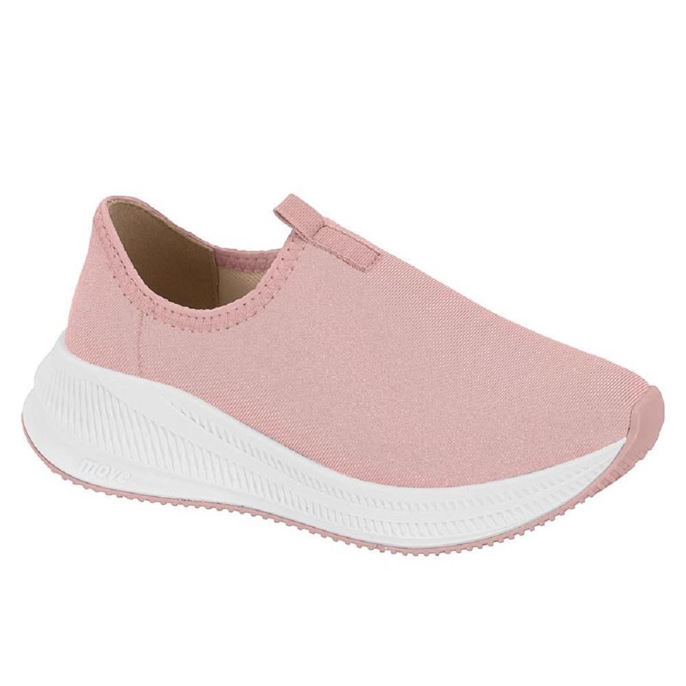 Tenis Molekinha Lycra Ref 2577.100.20703 Rosa 034