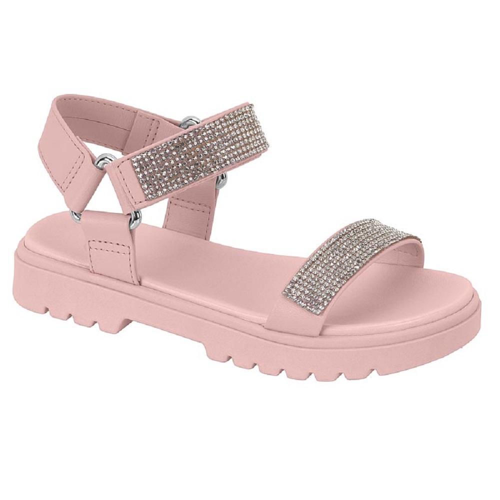 Sandalia Molekinha Ref 2344.135.9569 Rosa 033