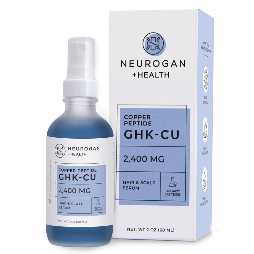 Peptídeo Ghk-cu Sérico Da Neurogan Health 4% Cobre 2400 Mg