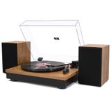 Toca-discos De Vinil M Music Public Kingdom Mpk At-3600l Amarelo