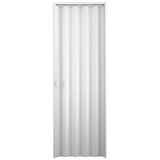 Porta Sanfonada Interna Pvc Plasbil, Branco, 210 X 70 Cm