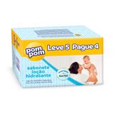 Sabonete Loção Hidratante Pom Pom Infantil 5 Unidades