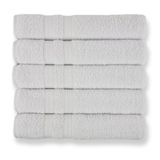 5 Toalhas De Banho Para Hoteis Super Grossa Felpuda E Macias 100% Algodão Beka Luxo Branco