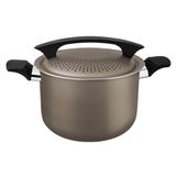 Espagueteira Tramontina Milazzo Em Alumínio Revestimento Starflon Max Amêndoa 22cm 28576422