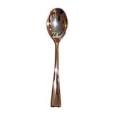 Kit 36 Mini Colher Rose Descartável Para Doce Bolo De Pote
