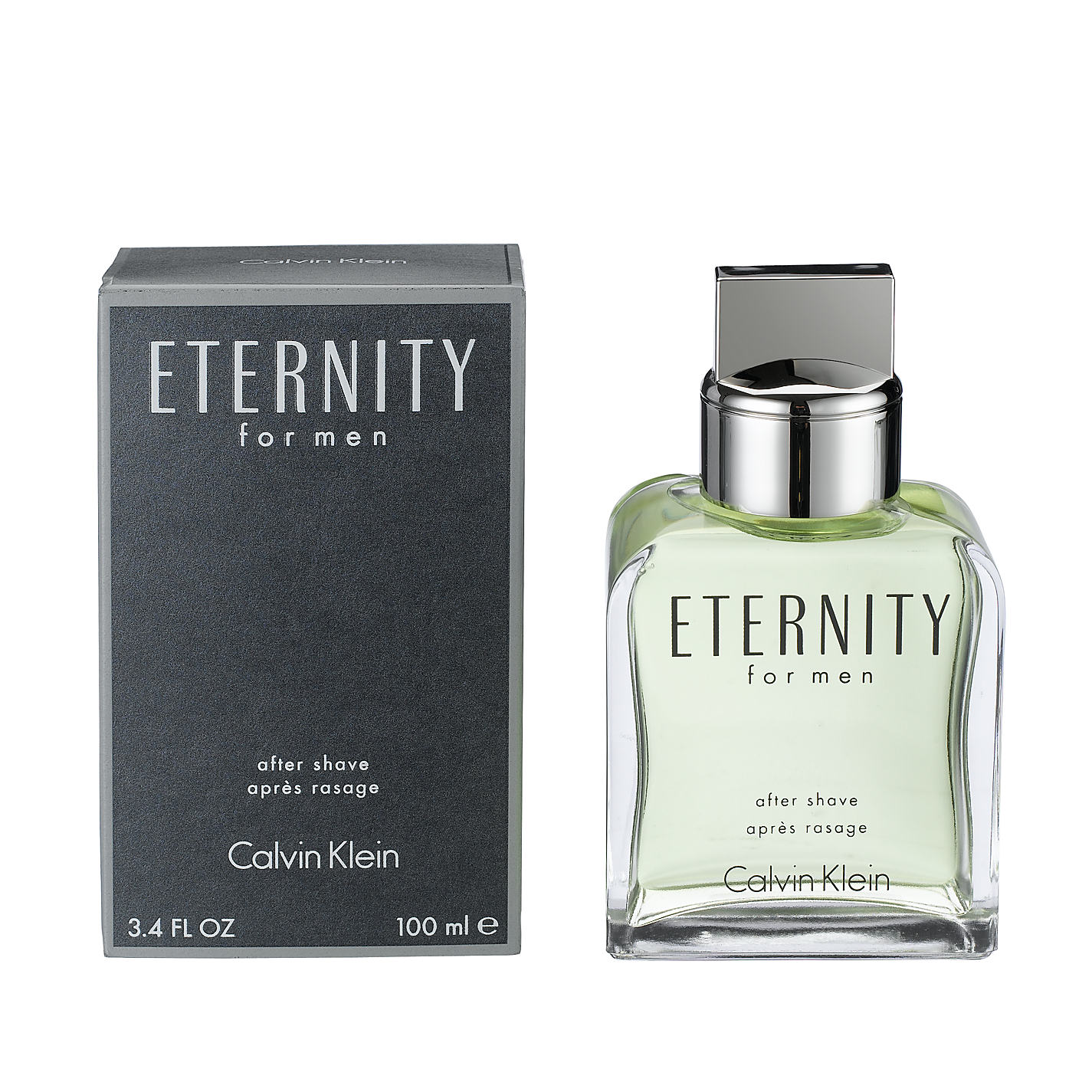 Aftershave Splash Calvin Klein Eternity 100,55 Ml Para Homens