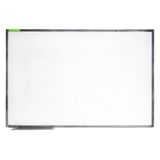 Quadro Branco Recados 120cm X 90cm Com Suporte Para Apagador
