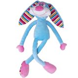 Pelucia Coelho Perninha Azul 102cm Santa Klaus