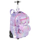Mochila Carrinho Grande Sestini Wonder Moon - Metálico