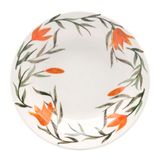 Kit Jogo Pratos Fundo Sopa P/ 4 Pessoas 4pçs Oxford Lírios