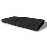 Toalha De Banho Grande Verona 230g M 100% Algodão 70x125cm Preto