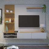 Home Suspenso Para Tv Montana Valdemóveis Off White/cinamomo