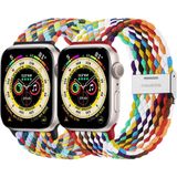 2 Pulseiras Solo Loop Trançadas P- Apple Watch (edição Colorida-orgulho)