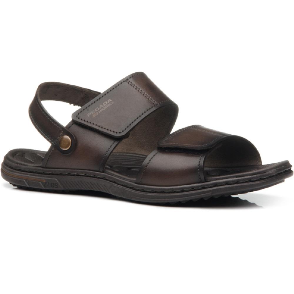 Sandalia Pegada Em Couro Ref 533303-02 Cravo 045