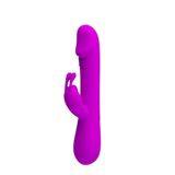 Vibrador Rabbit 30 Vibrações - Clement Pretty Love - Roxo
