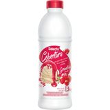 Cobertura Concentrado De Sorvete E Sobremesas Selecta 1,3kg - Groselha