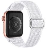 Pulseira Nylon Elástica Apple Watch Series 9-8-7 Ultra Branco