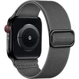 Pulseira Trançada Compatível Com Apple Watch Series 9-8-7 Cinza