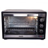 Forno Elétrico de Bancada 60 Litros Moob com Espeto Giratório e Luz Interna 220V