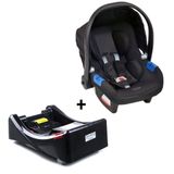 Conjunto Bebê Conforto Com Base Para Carro Burigotto Touring X De 0 Até 13 Kg Preto