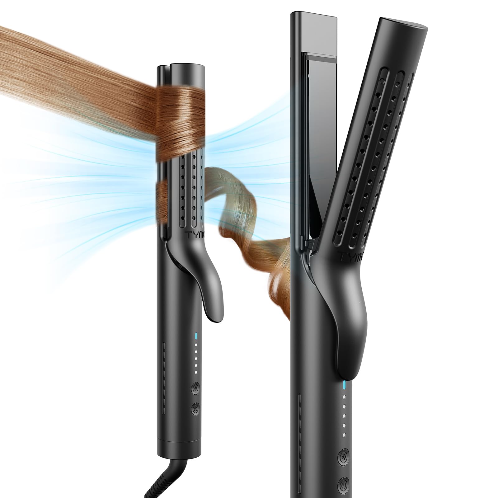 Alisador De Cabelo Curling Iron + Flat Iron Tymo Airflow 2.0