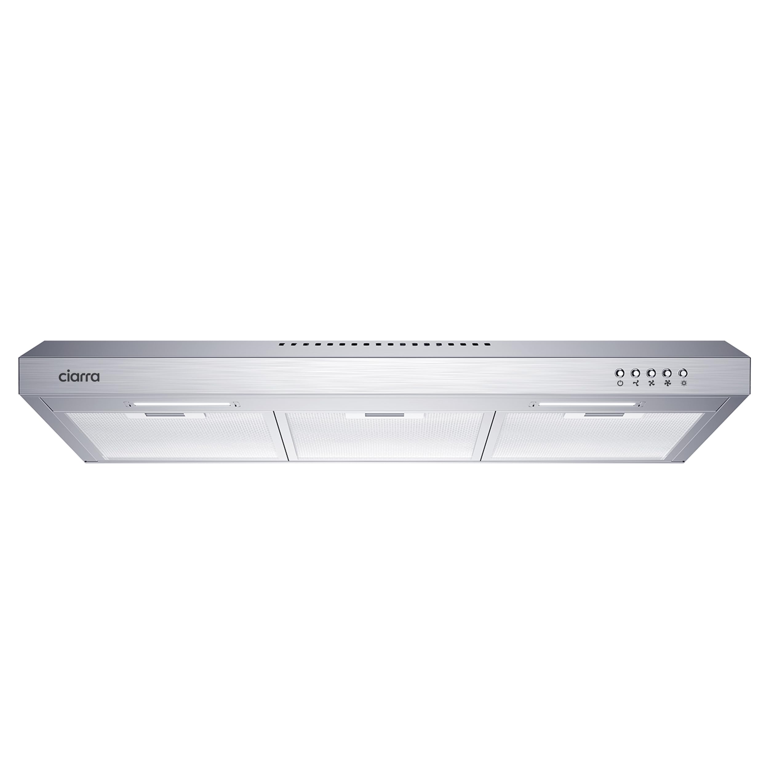 Range Hood Ciarra Cas75918a Sem Duto De 30 Polegadas Embaixo Do Gabinete