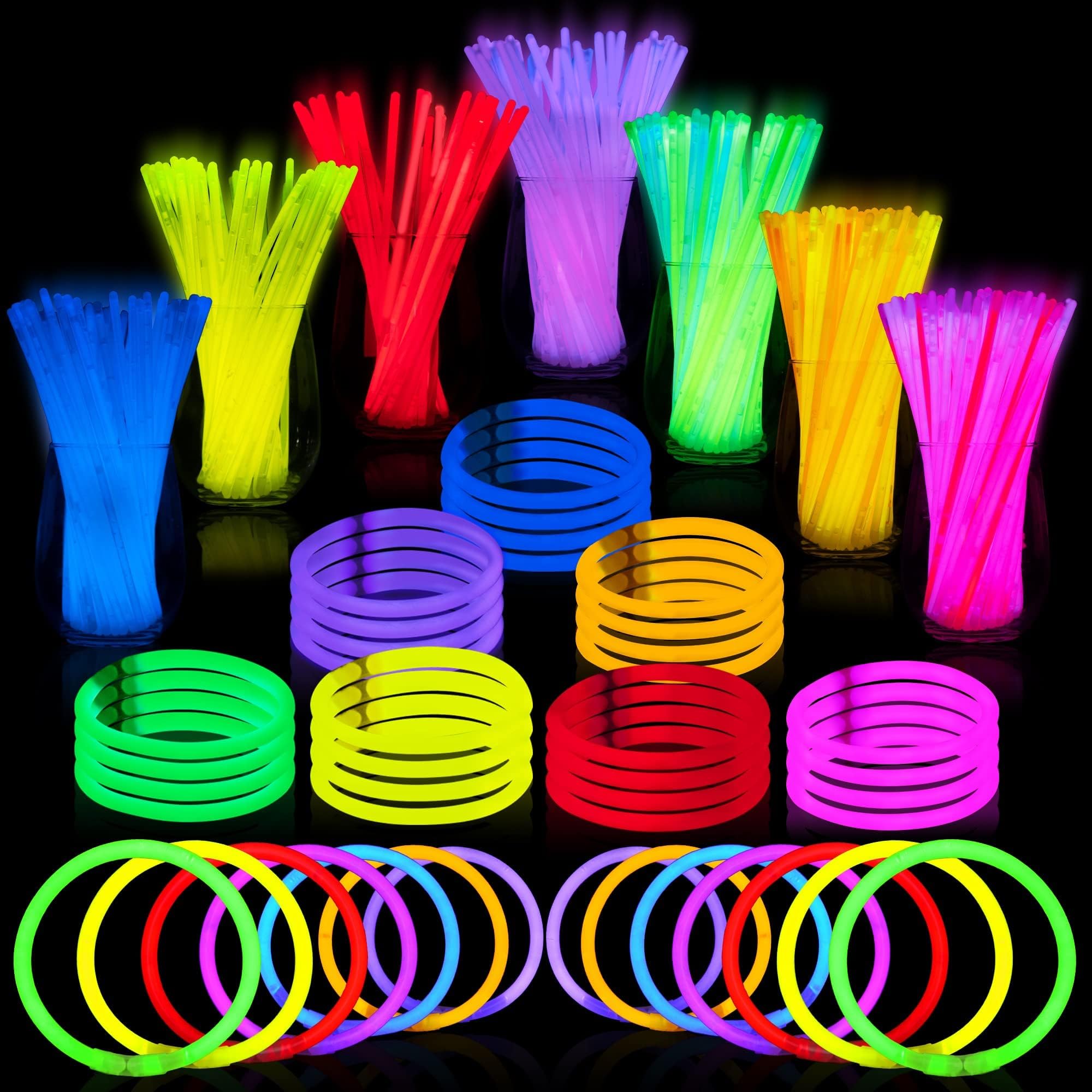Glow Sticks Joyin 144 Unidades Bulk 8 Glowsticks, Lembrancinhas De Festa