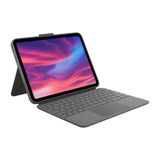 Capa De Teclado Logitech Combo Touch Para Ipad De 10ª Geração Cinza