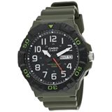 Relógio Analógico Da Série Casio Mrw200h Para Homens Com Resistência À Água De 100 M
