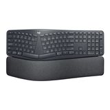 Teclado Ergonômico Sem Fio Logitech Ergo K860 Qwerty Preto