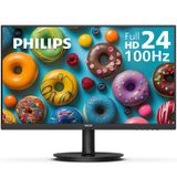 Monitor Philips 24v8lb 23,8" Fhd 100 Hz Sem Moldura Vesa Hdmi Vga