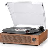 Toca-discos De Vinil Seasonlife Vintage Toca-discos Com Alto-falantes