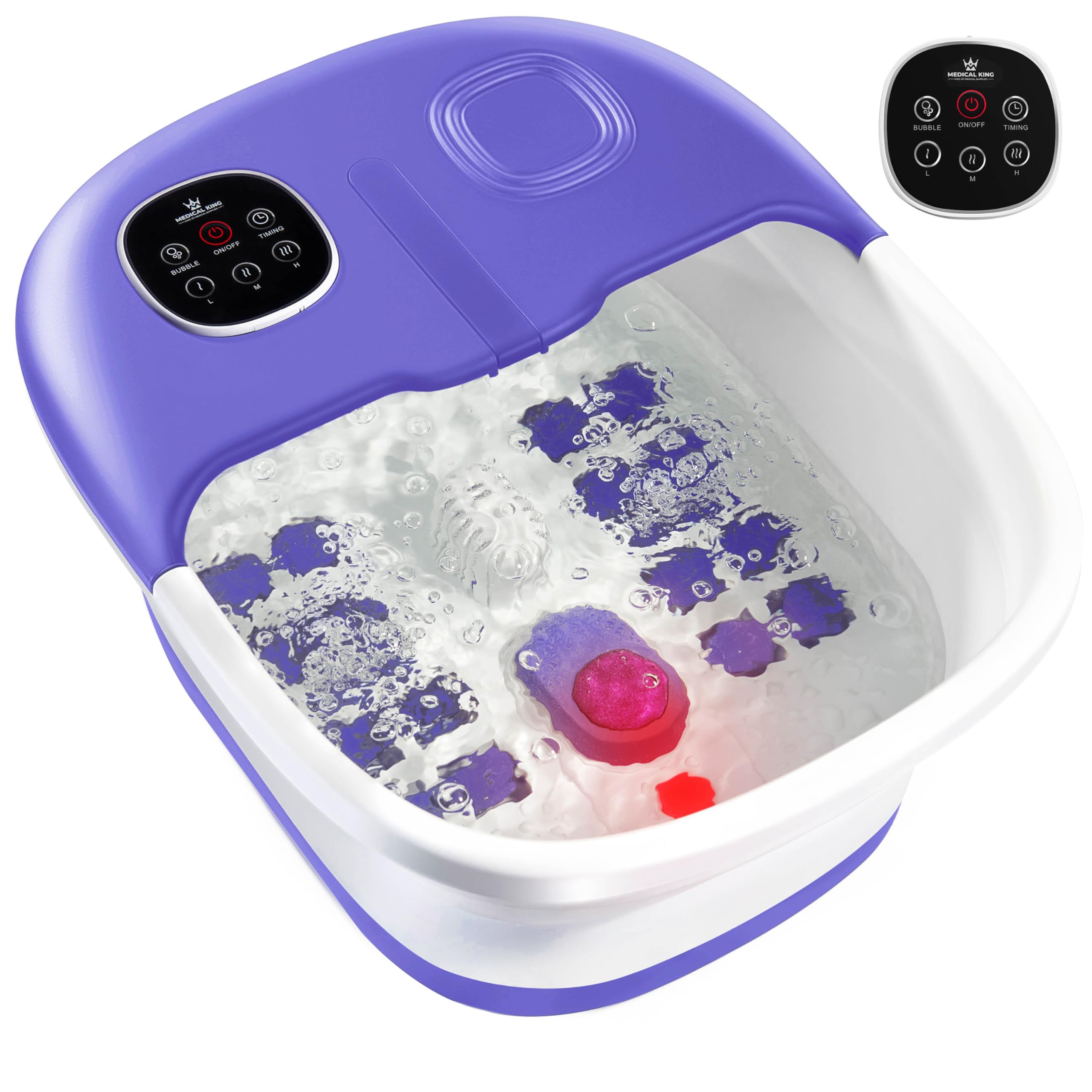 Foot Spa Medical King Com Aquecimento, Massagem, Jatos E Controle Remoto