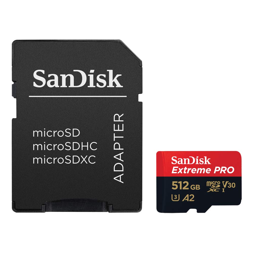 Cartão De Memória Sandisk Extreme Pro Microsdxc Uhs-i 512gb