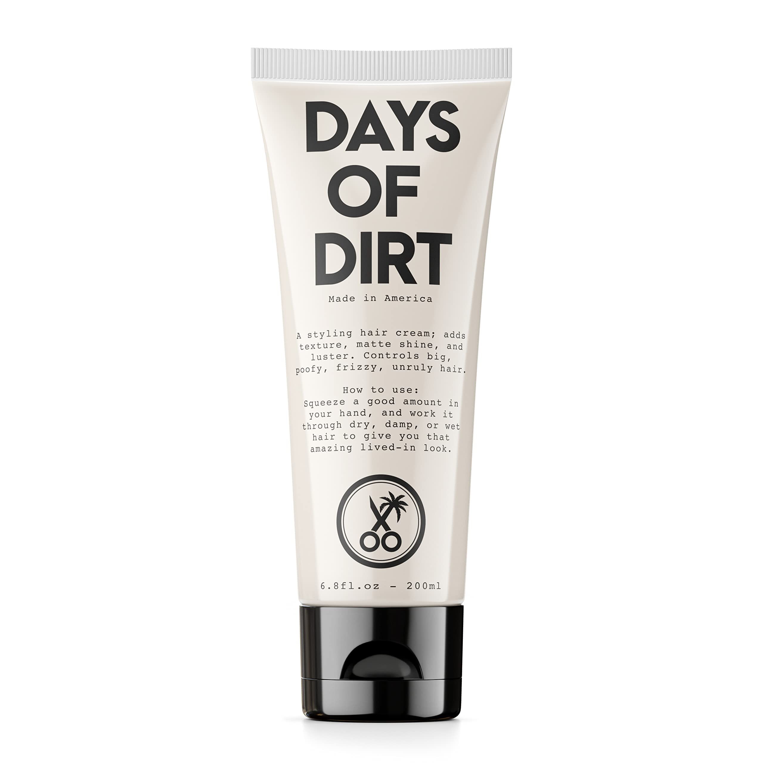 Creme Modelador De Cabelo California Born Days Of Dirt 200ml
