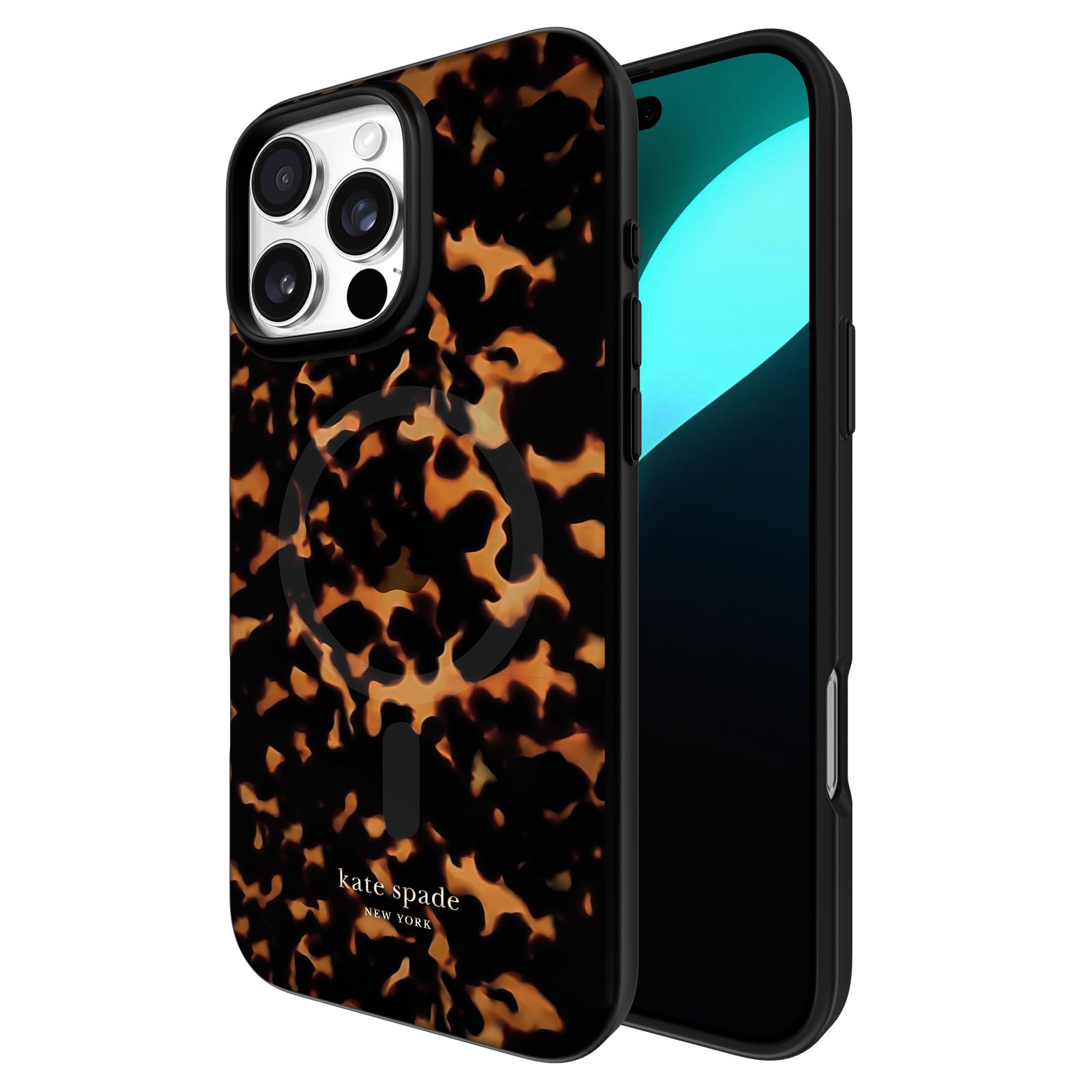 Capa Para Celular Kate Spade New York Iphone 16 Pro Max Tortoise