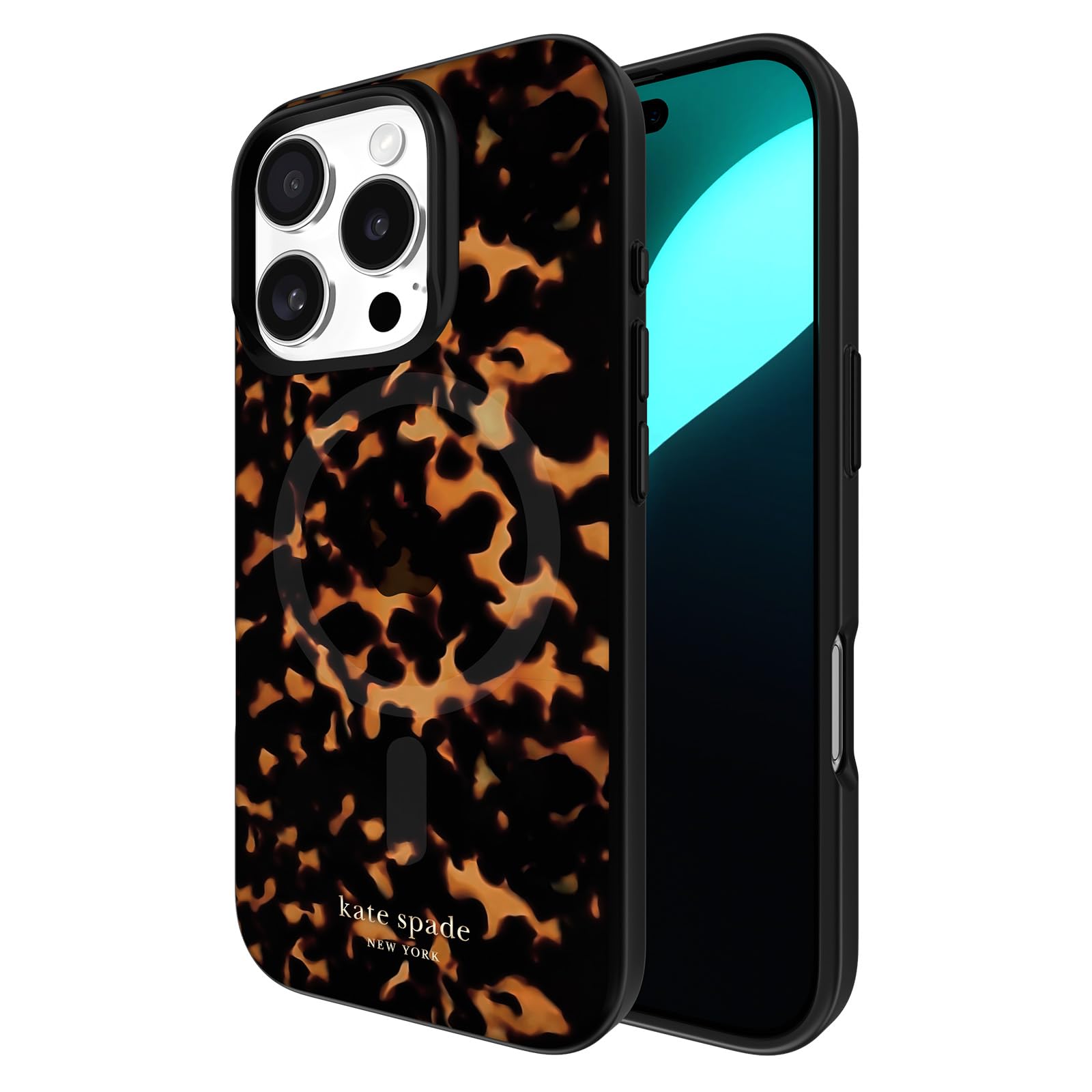 Capa De Telefone Kate Spade New York Iphone 16 Pro Tortoise