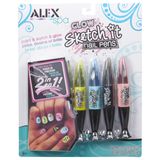 Fashion Activity Alex Spa Glow Sketch It Nail Pens Para Meninas