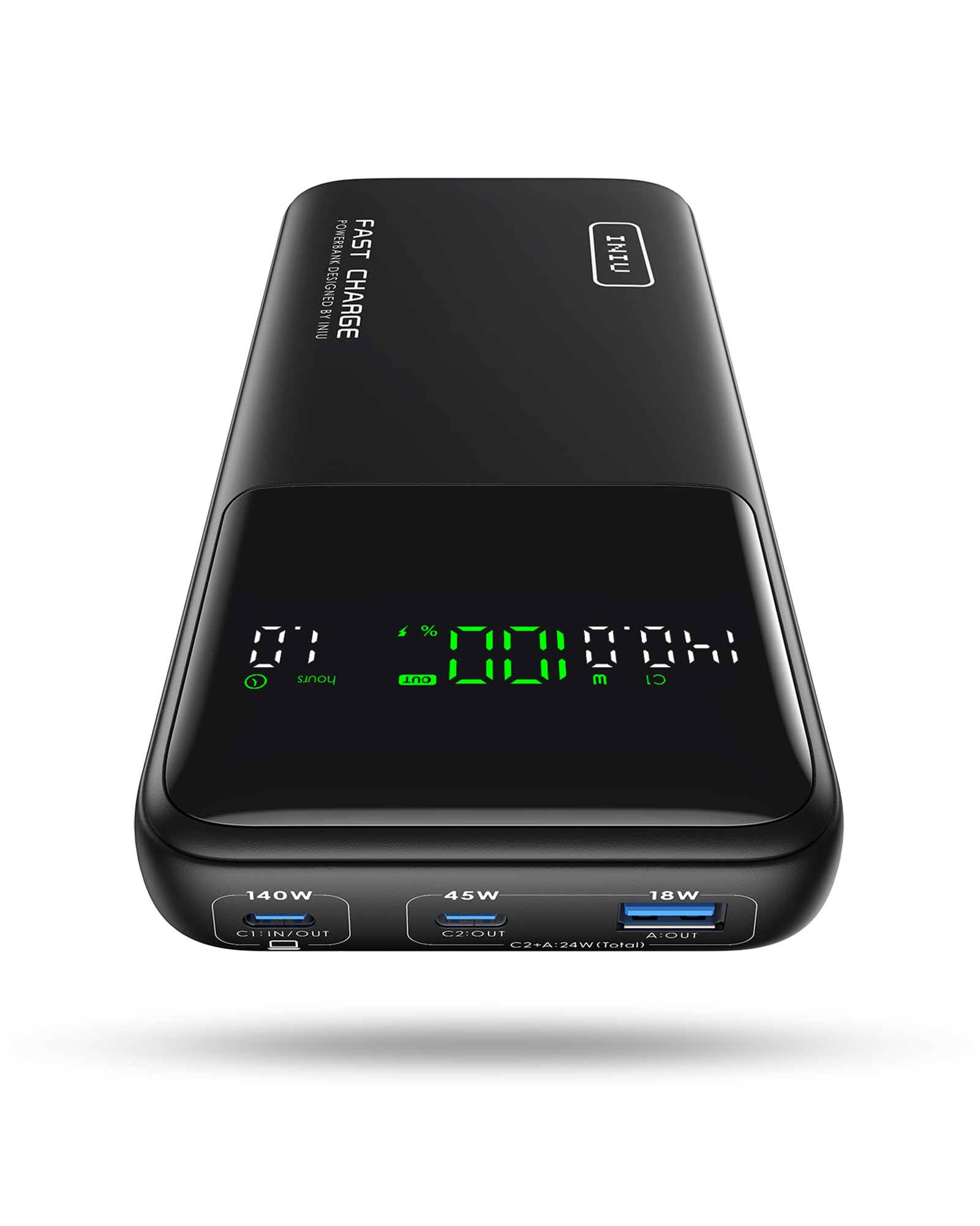 INIU　Power Bank　25000mAh　激速 140W　PSE認証済 Carregador Compacto Power Bank Iniu 25000mah 140 W Usb-c/a - Carrefour