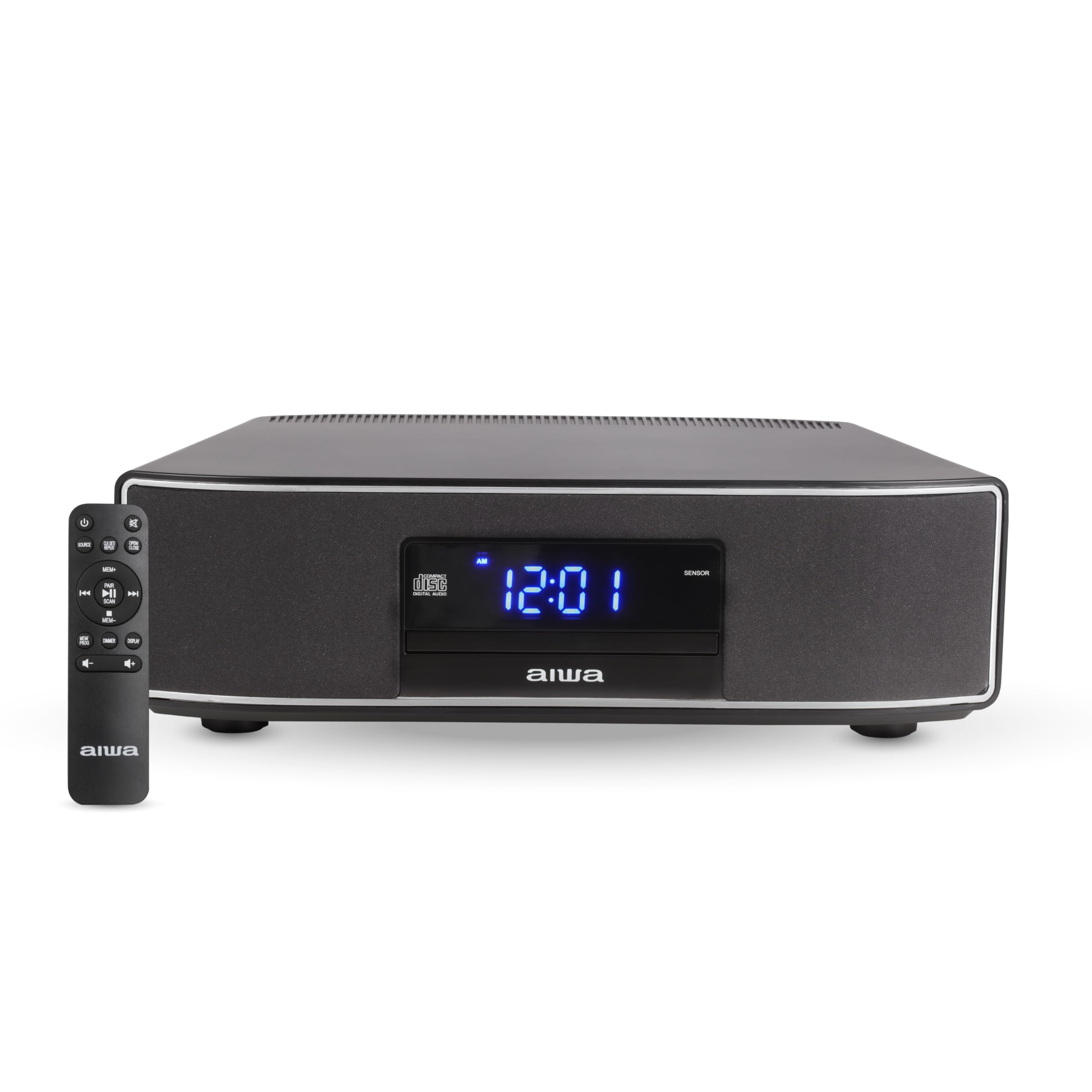 Alto-falante Doméstico Aiwa Exos Premium 30w Rms Com Leitor De Cd Bluetooth