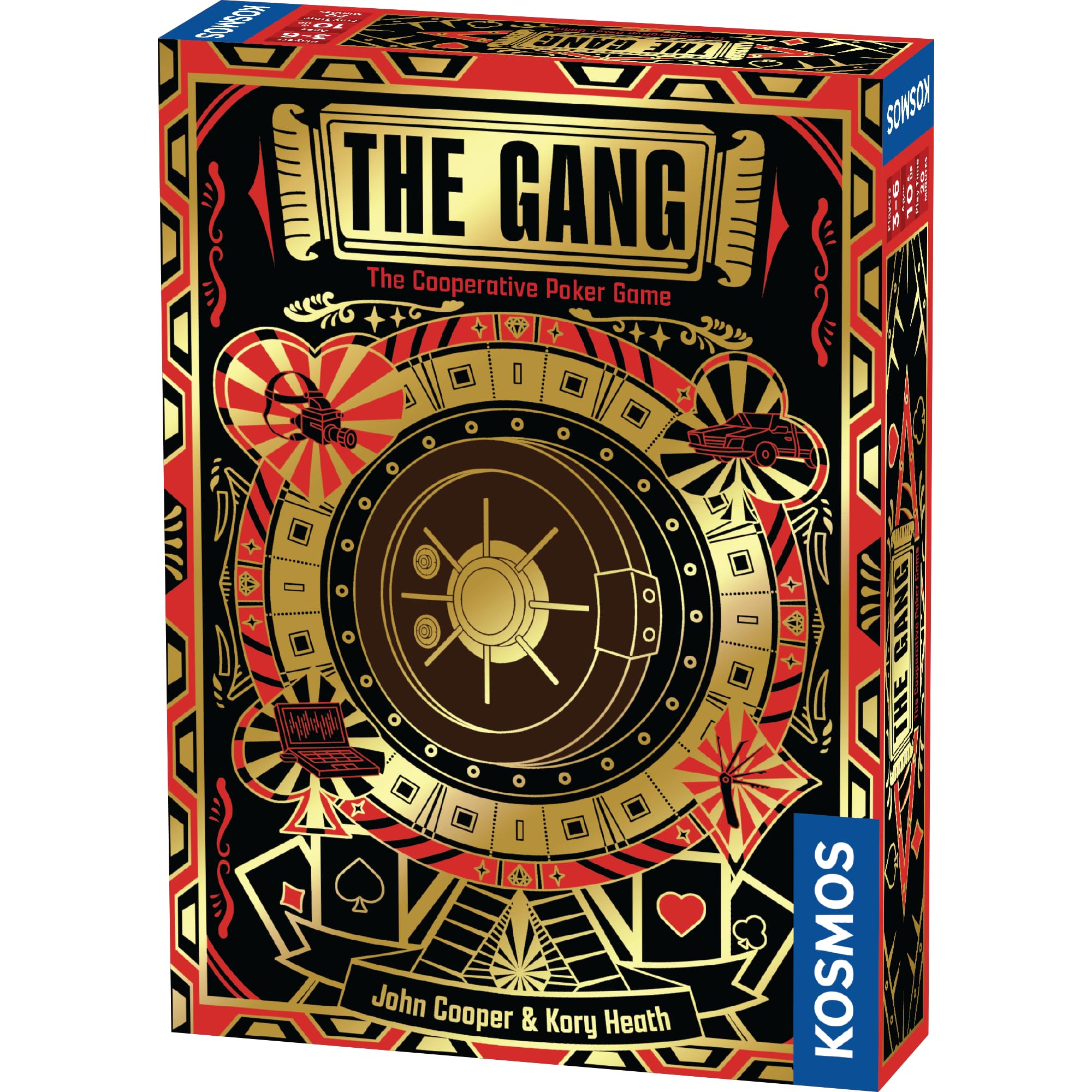 Jogo Thames & Kosmos The Gang Co-operative Poker Há Mais De 10
