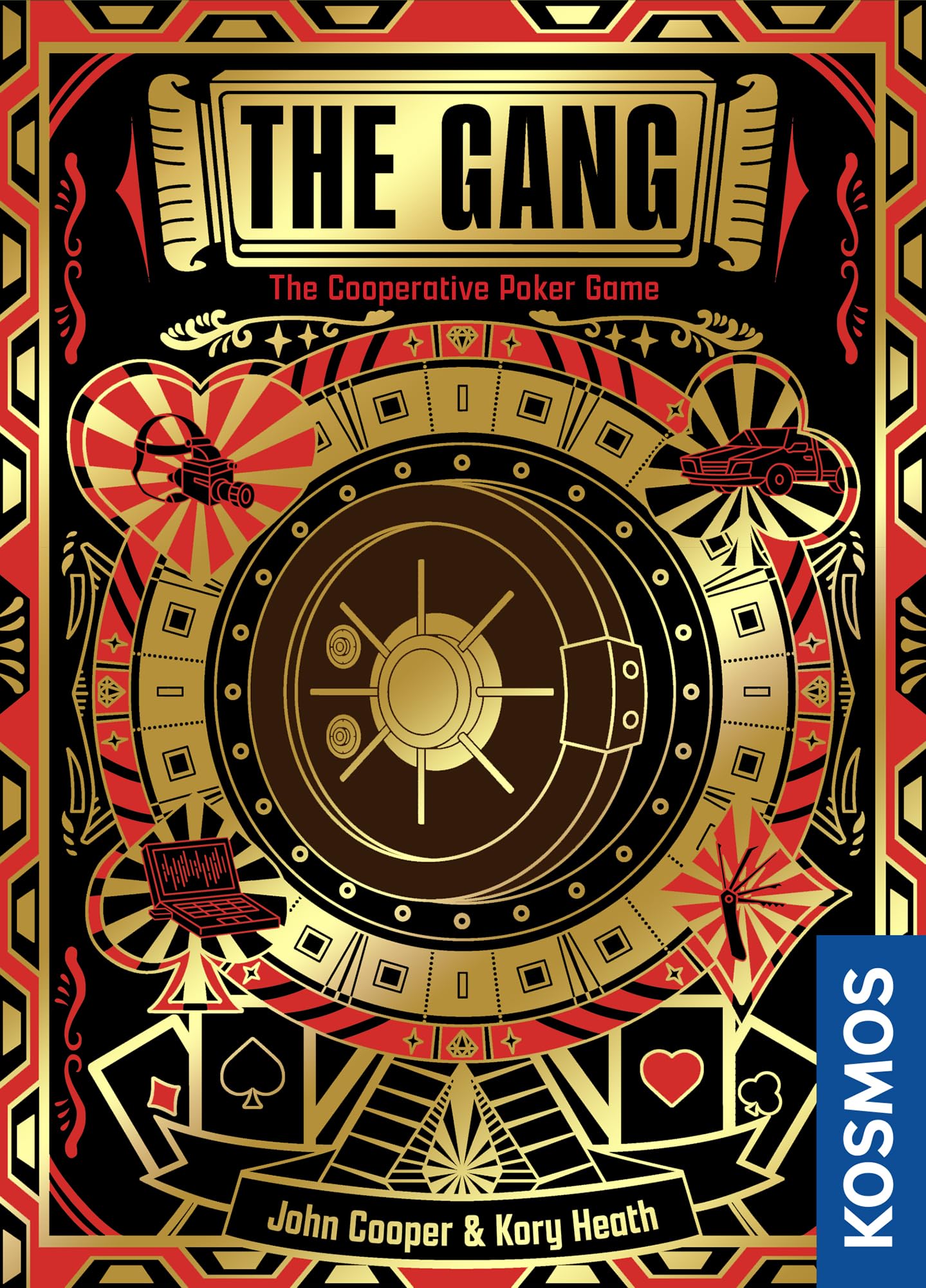Jogo Thames & Kosmos The Gang Co-operative Poker Há Mais De 10