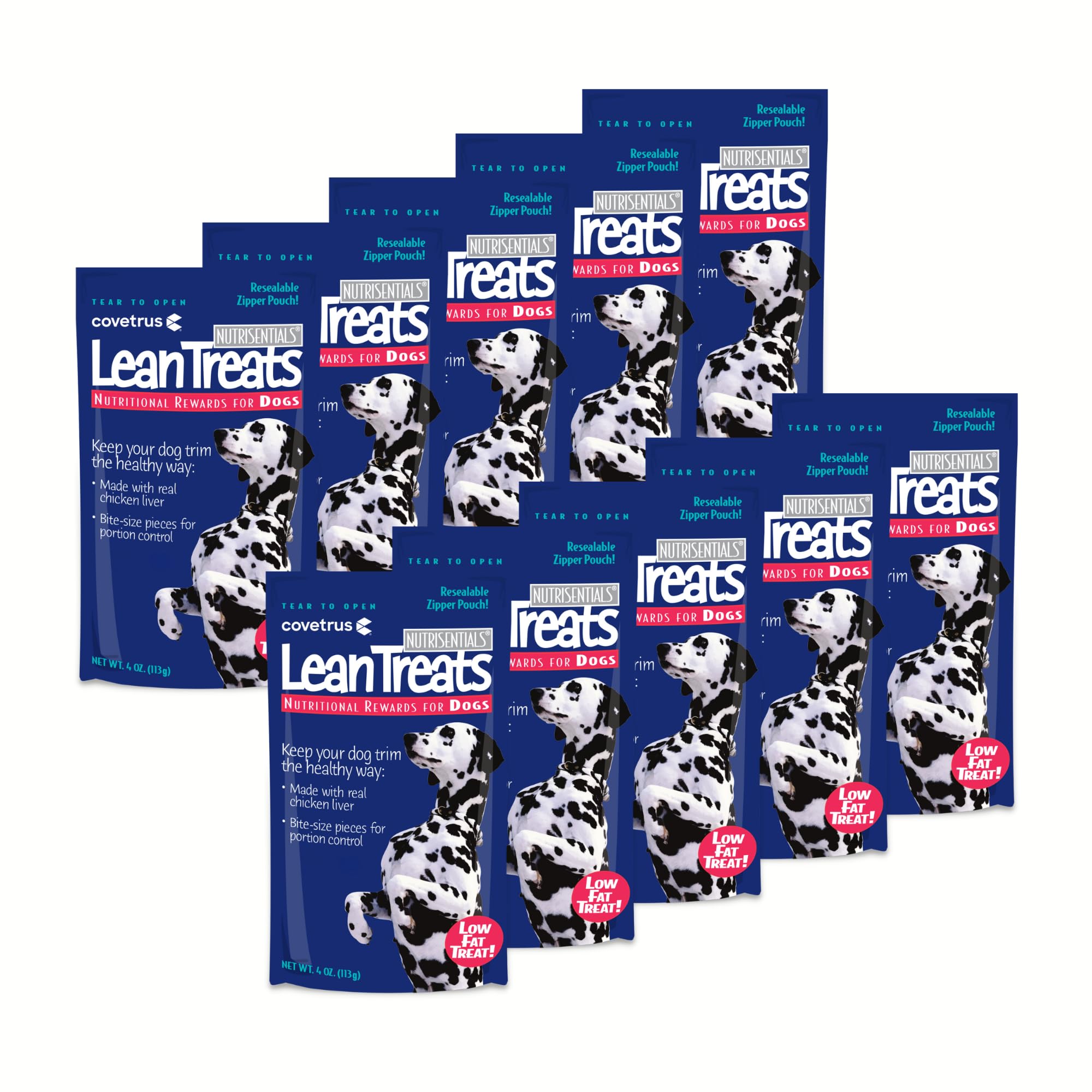 Petiscos Para Cães Covetrus Nutrisential Lean Treats, Pacote Com 10 120 G