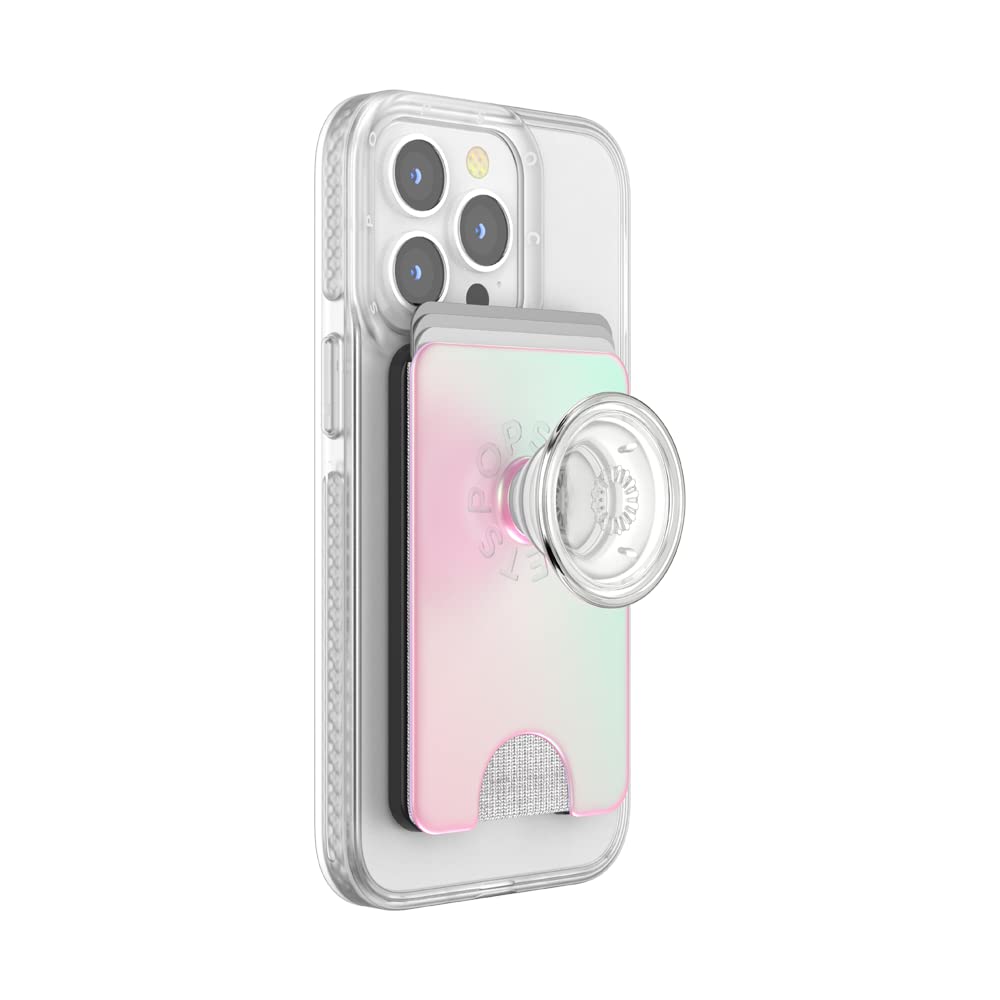 Carteira Para Celular Popsockets Rosa Sereia Com Alça Expansível